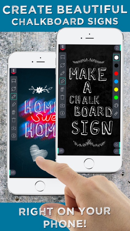Chalkboard Signs - Chalk Graphics Creator & Poster Maker DIY