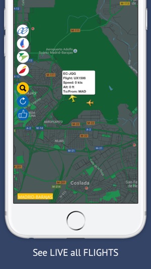 ES Tracker Free : Live Flight Tracking & Status(圖2)-速報App