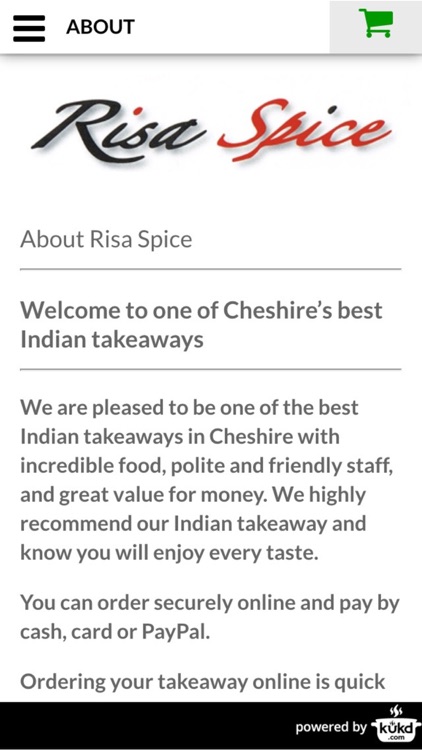 Risa Spice Indian Takeaway screenshot-3