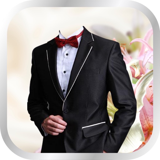 Men Suit Photo Montage: Wedding Groom Edition Icon