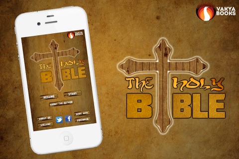 The Holy Bible by King James screenshot 2