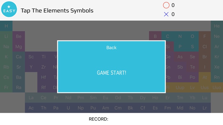 Tap The Elements Symbols ! - Let playing memorize . Element symbol !! screenshot-4