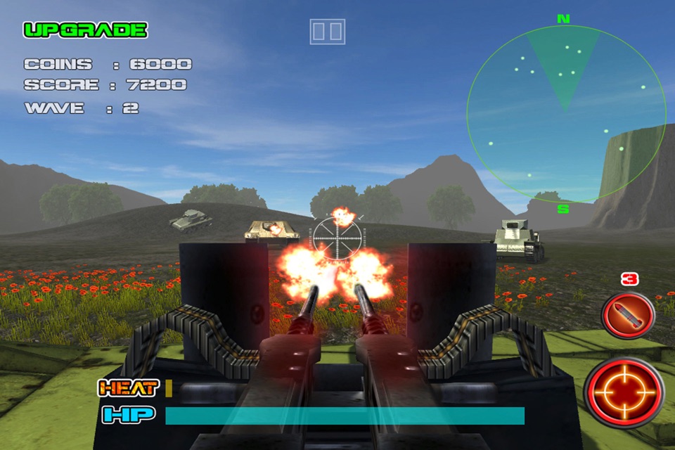 Allied WWII Base Defense - Anti-Tank and Aircraft Simulator Game FREE screenshot 4