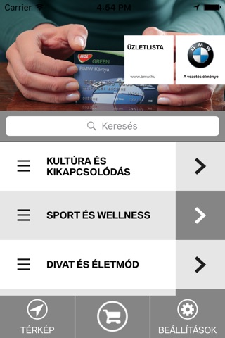 BMW Kártya screenshot 2