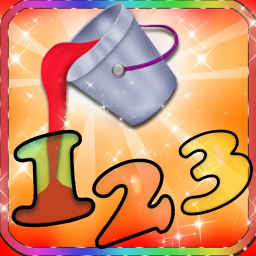 123 Coloring Pages Paint & Play icon