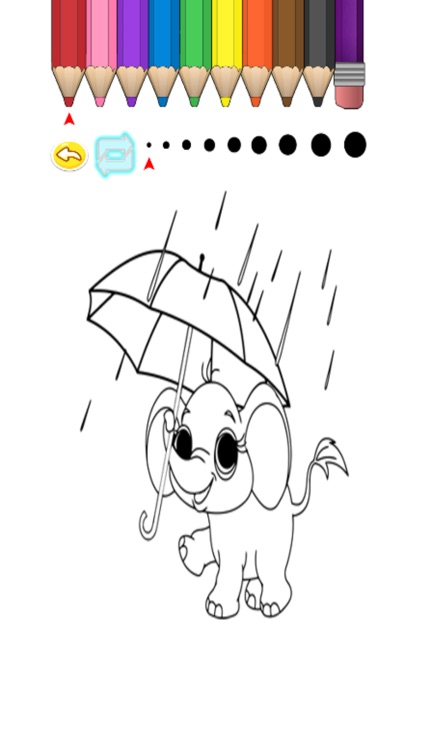 Kids Coloring Book - Cute Cartoon Ayukawa screenshot-4