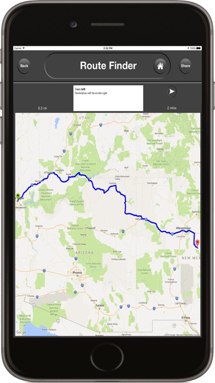 Route Finder -Turn-by-turn navigation directions screenshot-3