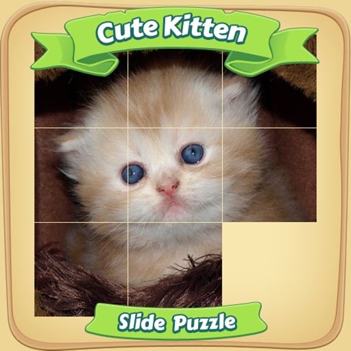 Cute Kitten - Sliding Puzzle iOS App