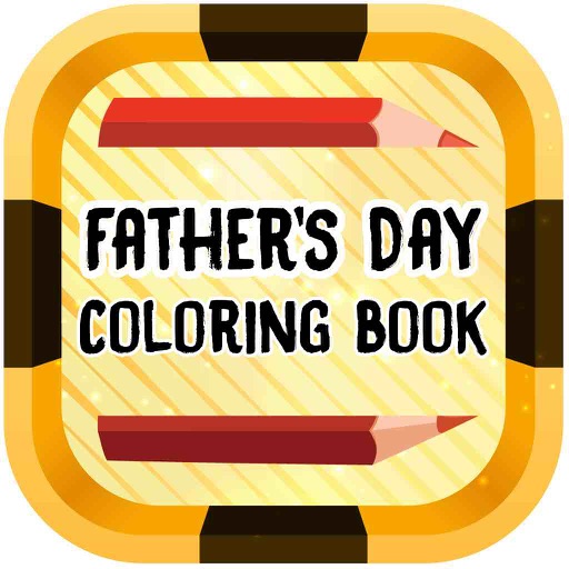 Father's Day Coloring Book icon