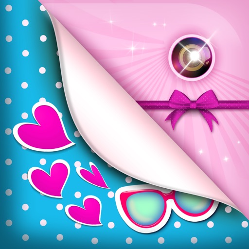 Girly Images Sticker App: Cute Photo Edit.or Pro with Selfie Camera Stickers for Picture.s