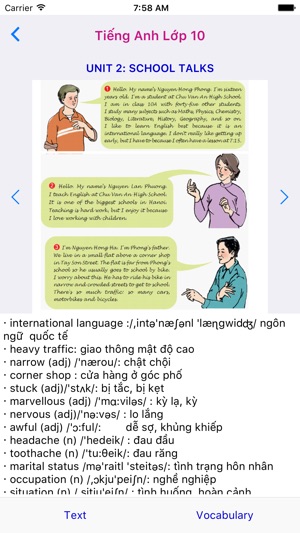 Tieng Anh Lop 10 - English 10(圖4)-速報App