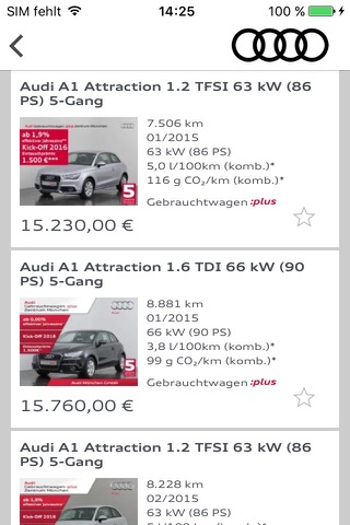 Get your Audi :plus screenshot 3