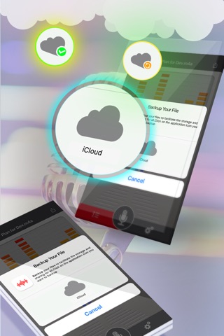 Audio recorder - voice recorder - sound recorder & Recorder for iCloud screenshot 3