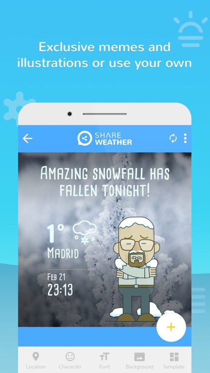 Share Weather - Create Forecast Memes screenshot-3