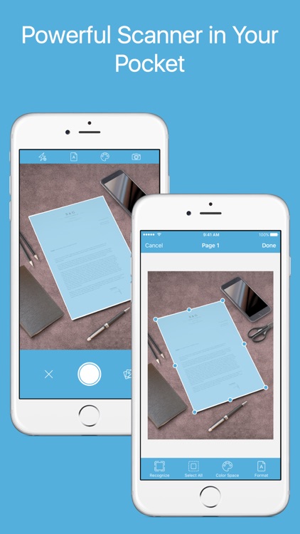 Scanner - Document and Receipt PDF Scanner