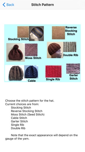 KnitsThatFit Hat Knitting Patterns Customisable!(圖5)-速報App