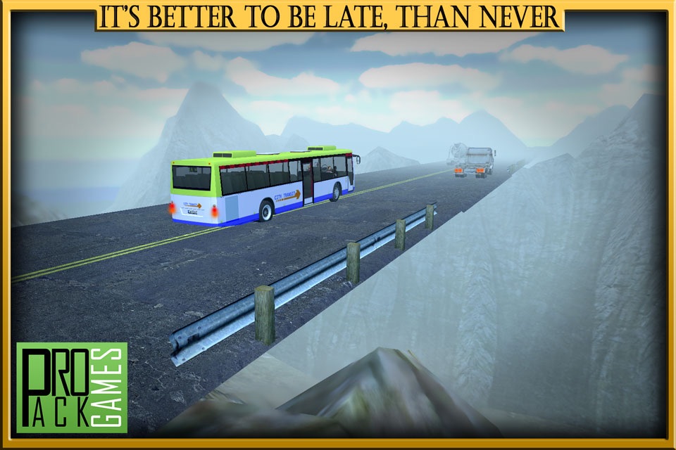 Mountain Bus Driving Simulator Cockpit View - Dodge the traffic on a dangerous highway screenshot 2