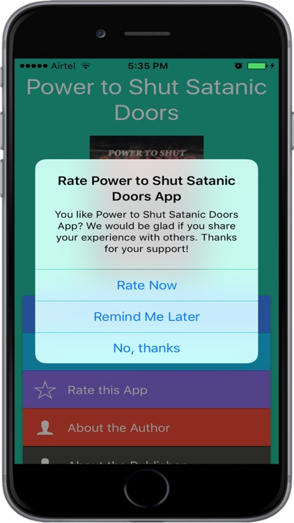 Power to Shut Satanic Doors