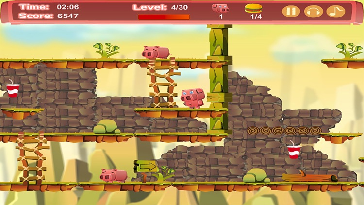 Little Pig Go Home:Run Adventure World screenshot-3