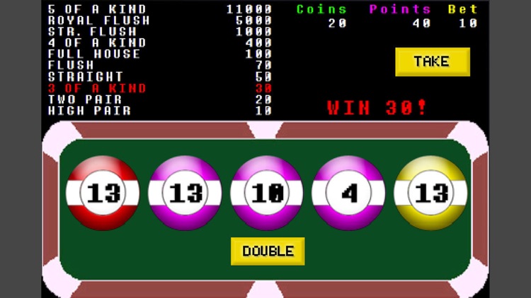 Video Poker : Pool 10