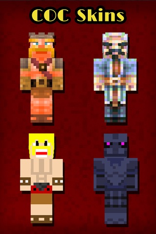 COC Skins Booth Pro - Pixel Art of Clash of Clans Characters for MineCraft Pocket Edition screenshot 2