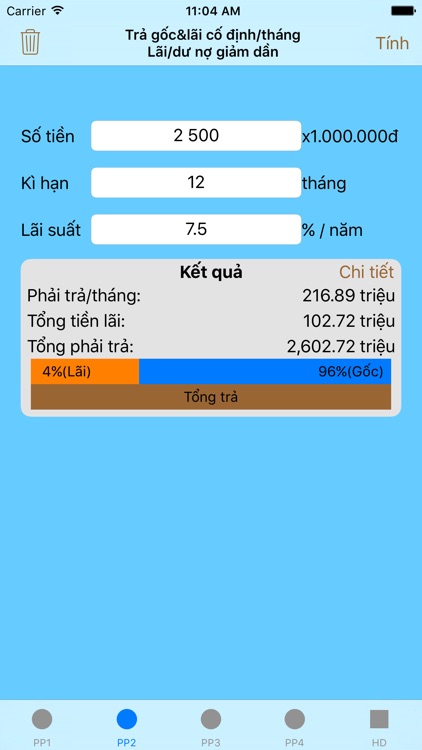 Tính Lãi Vay screenshot-3