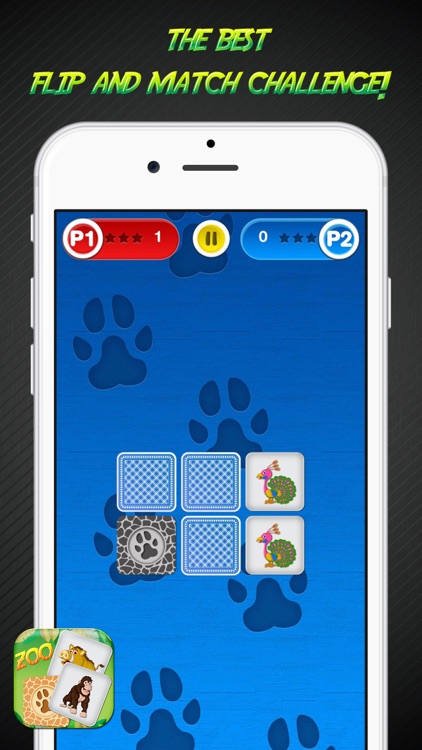 Zoo Memory Game – Animal Cards Matching Challenge for Learn.ing and Brain Train