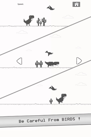 T- Rex Steve Endless Browser Game - Let the offline Dinosaur Run & jump screenshot 2