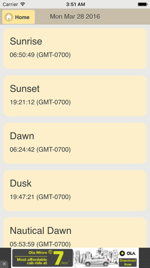 Sunrise Sunset Calc(圖4)-速報App