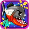 Scary Piranha Slots: Roll the fortunate fish dice and enjoy jackpot amusements