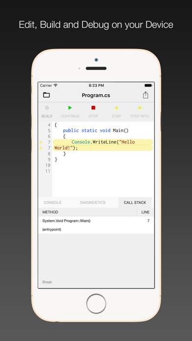 How to cancel & delete C# Coder from iphone & ipad 1