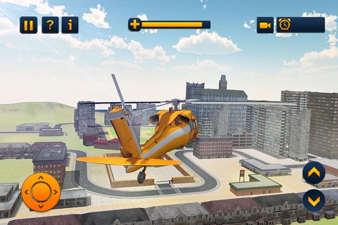 City Helicopter Simulator – 3D Apache Flying Simulation Game screenshot 2