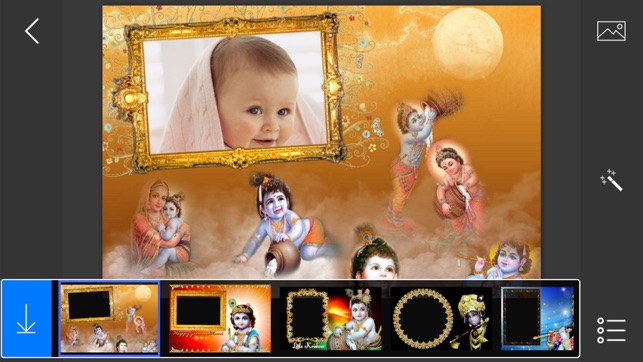 Shree Krishna Photo Frames - make eligant and awesome photo (圖3)-速報App