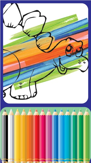 Dinosaurs Village coloring page for boys