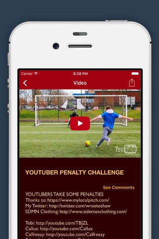 Football Gamer - Video of Football Gaming screenshot 3