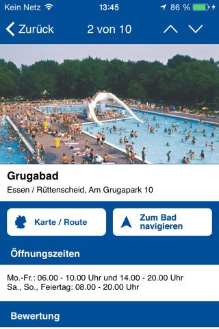 Strandbadguide Das Örtliche - Freibäder entdecken screenshot 4