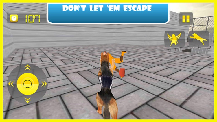 Flying Police Dog Prison Break - Prisoner Escape Jail Breakout Mission from Alcatraz screenshot-4