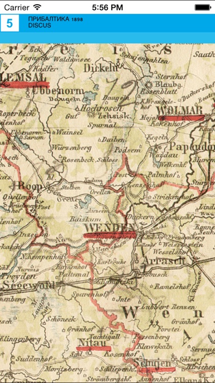 Baltic states (1898). Historical map. screenshot-3