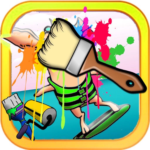 Paint For Kids Cartoons Olivia Version iOS App