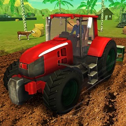 Farming Simulator Farmers Crop Harvest Tractor Trucks Drive Game