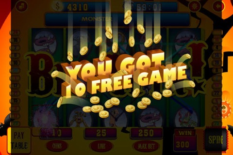 Monster Slots - Play Pro Lucky Wheel Deal Classic Casino Slot Machine Games screenshot 3