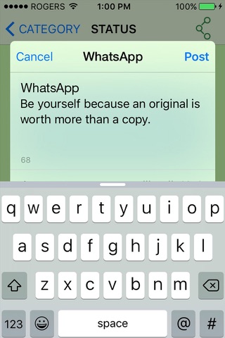 Status Quotes for WhatsApp, VK, Line, WeChat - Sayings, Excerpt & Citation screenshot 2