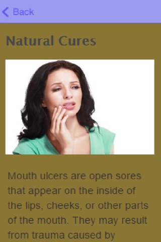 How To Get Rid Of Mouth Ulcers screenshot 2