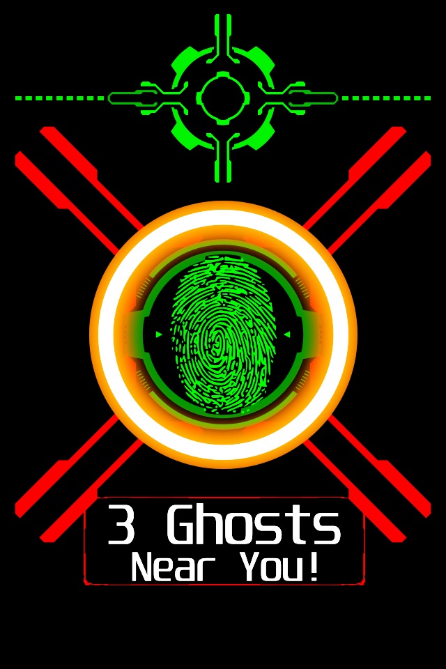 Ghost Detector - Ghost Finder Fingerprint Scanner Pro HD + screenshot 2