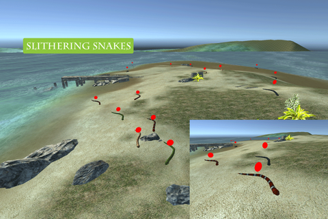 Slither Snake Hunter 3D : Free Play Action Game screenshot 3