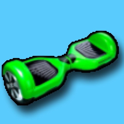 Hoverboard 8Bit Sim Challenge Racing Game Icon