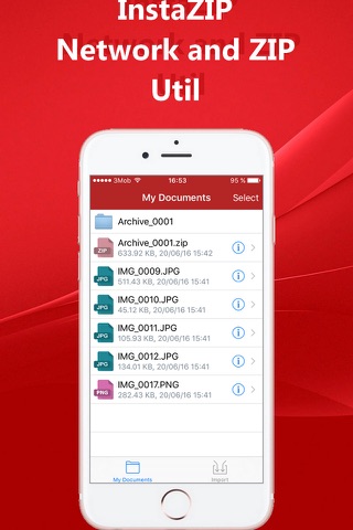 InstaZIP - Network (FTP/SMB/CIFS) ZIP Utils screenshot 3