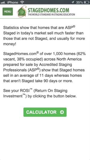 Home Staging Calculator