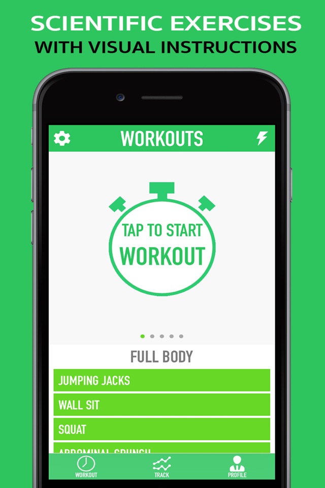 7 Minute Home Workouts - Full Body Workout and Fast Weight Loss by HIIT Exercises to Burn Fat screenshot 2