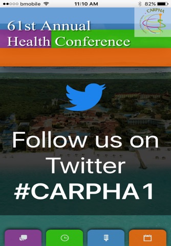 CARPHA 61st Annual Health Conference screenshot 2